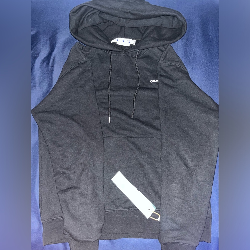 Off White Wave Outline Hoodie